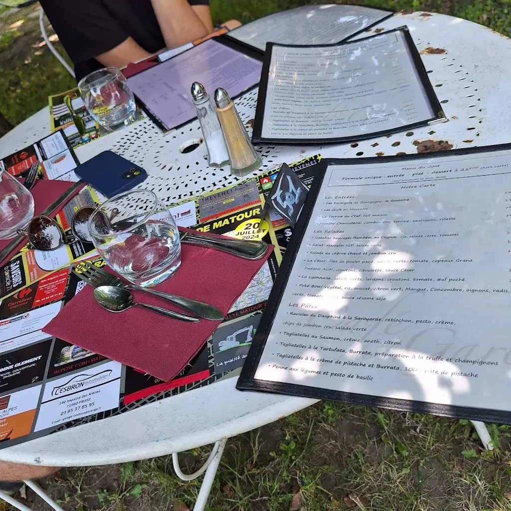 Menu_Restaurant Café de la Gare_Charnay-lès-Mâcon_image_4