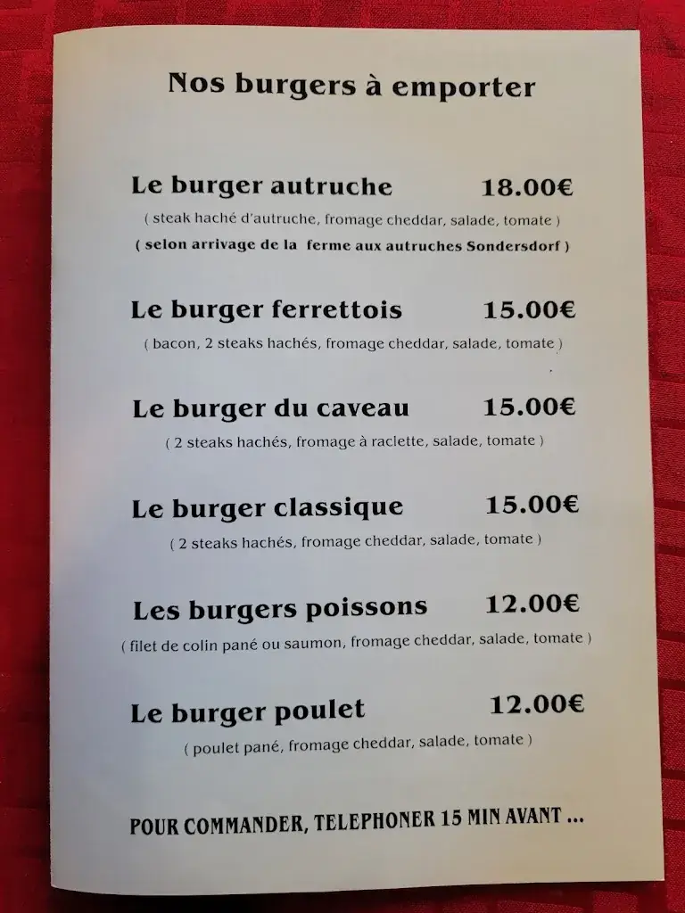 Menu_Le Caveau Saint Bernard_Ferrette_image_3