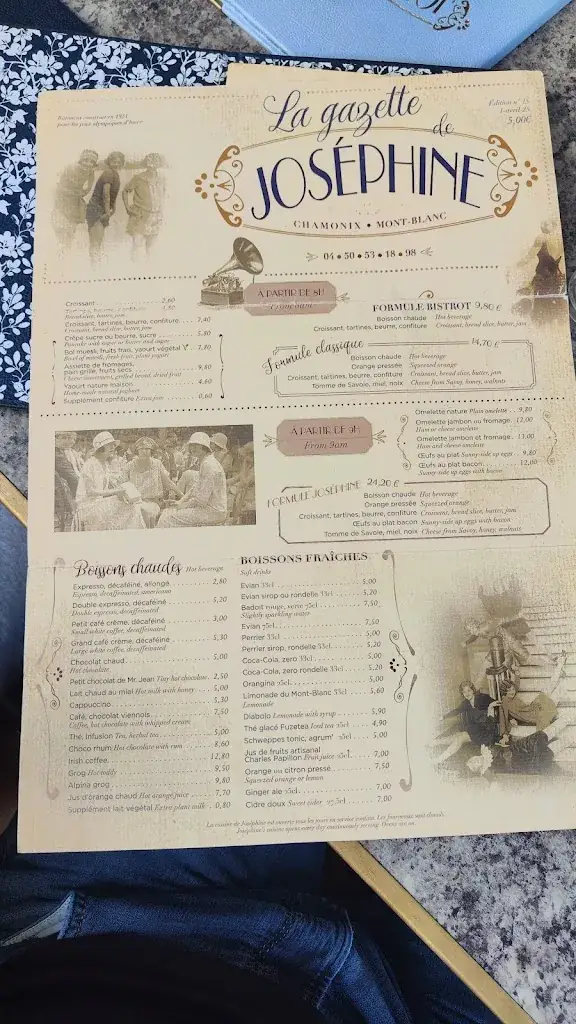 Menu_Josephine Restaurant_Chamonix-Mont-Blanc_imagen_2