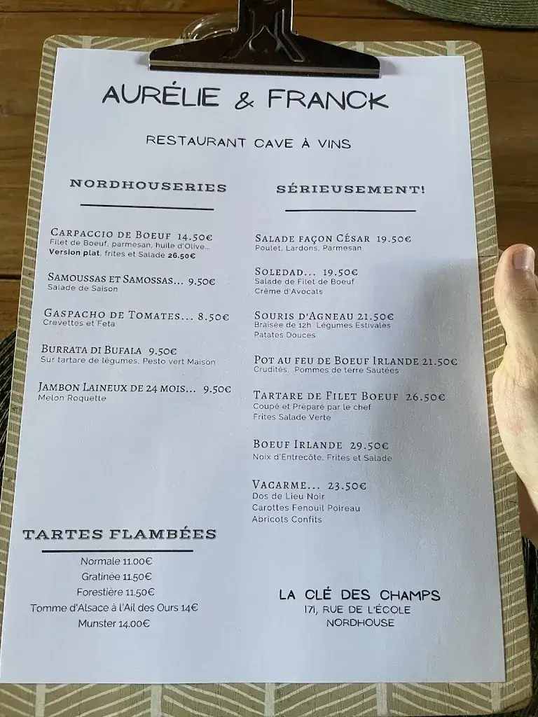 Menu_La Clé des Champs_Nordhouse_image_2