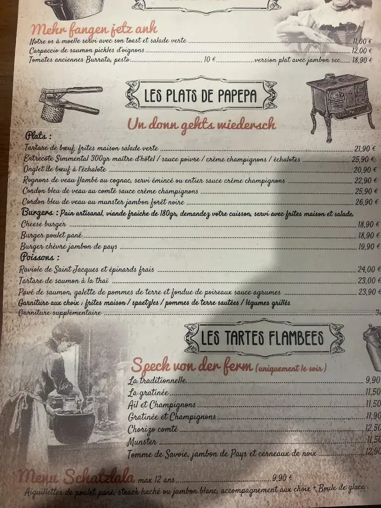 Menu_La Table de Papepa_Fegersheim_image_1