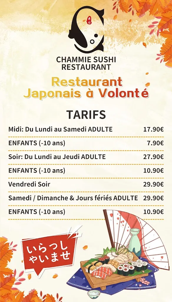 Menu_Chammie Sushi_Fegersheim_image_1