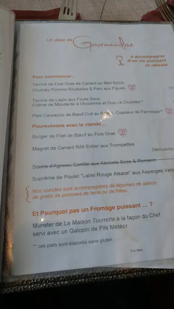 Menu_Le Chalet de l'Hôtel_Lipsheim_image_3