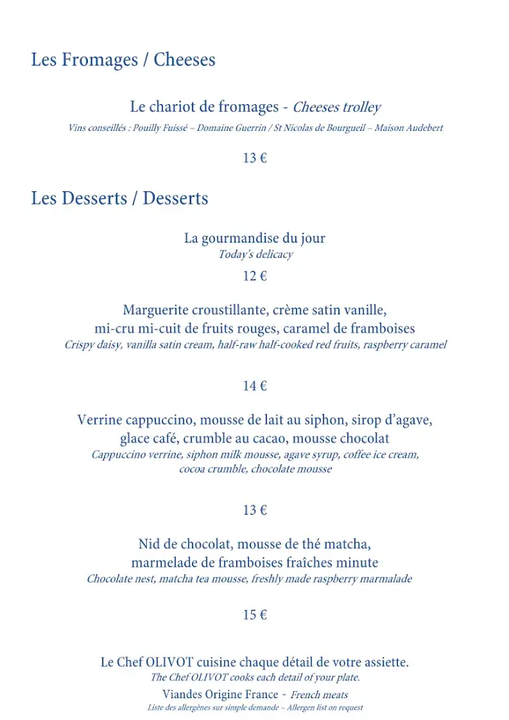 Menu_Restaurant La Principauté_Sedan_image_3