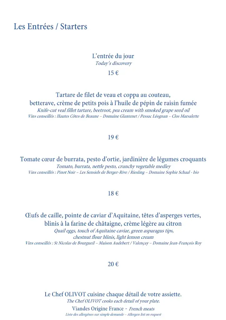 Menu_Restaurant La Principauté_Sedan_image_4
