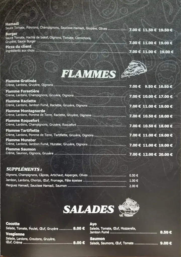 Menu_La Mine à Pizza_Folschviller_image_2