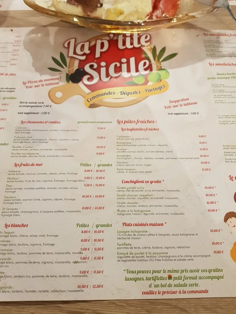 Menu_La P'tite Sicile_Fraize_image_3