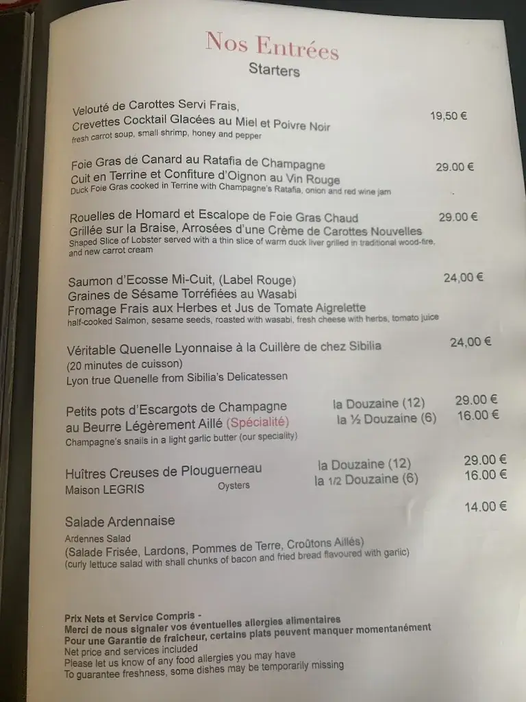 Menu_La Grillade Gourmande_Épernay_image_2