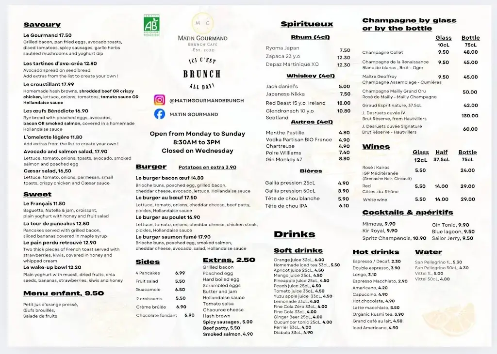Menu_Matin Gourmand_Épernay_image_1