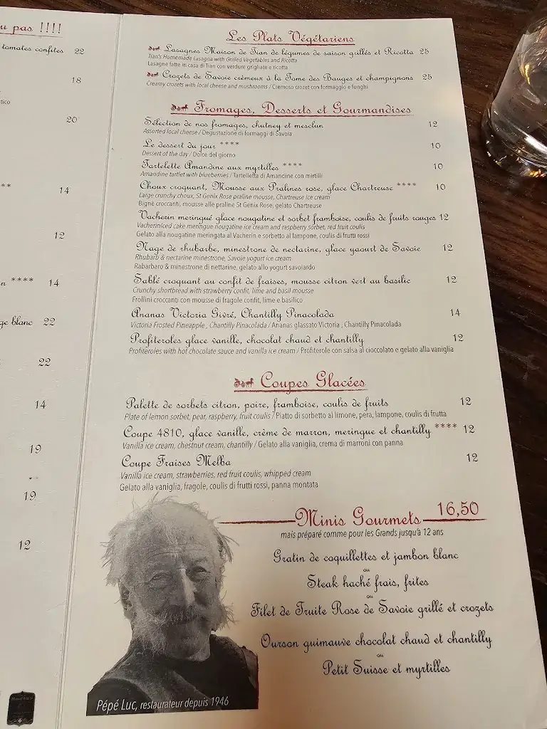 Menü_La Calèche_Chamonix-Mont-Blanc_Bild_3