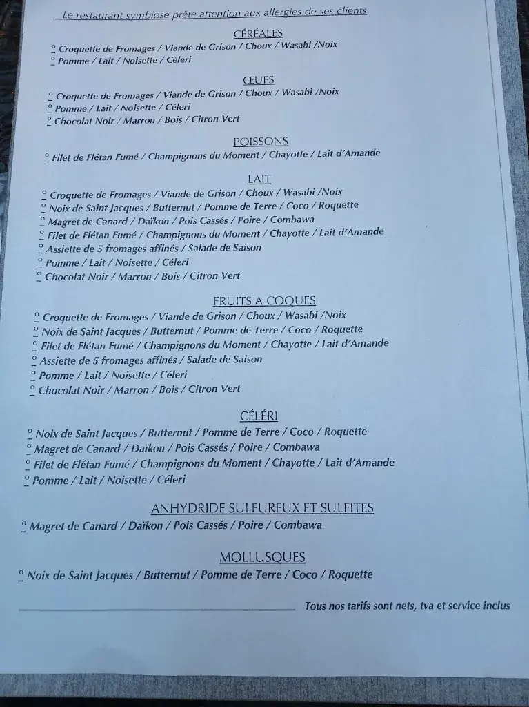 Menu_Symbiose Restaurant Epernay_Épernay_image_3