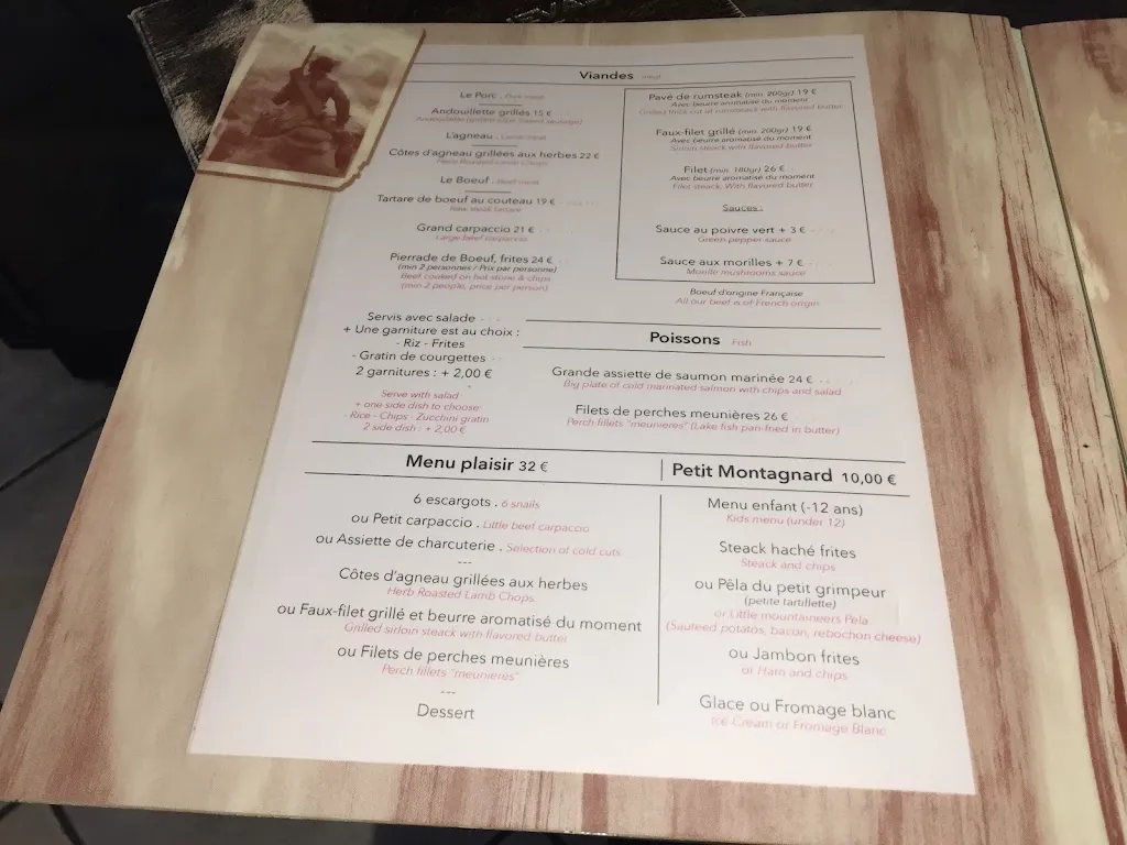 Menu_Restaurant Le Fer à Cheval_Chamonix-Mont-Blanc_image_1