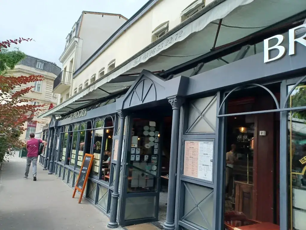 Le Progrès restaurant in Épernay