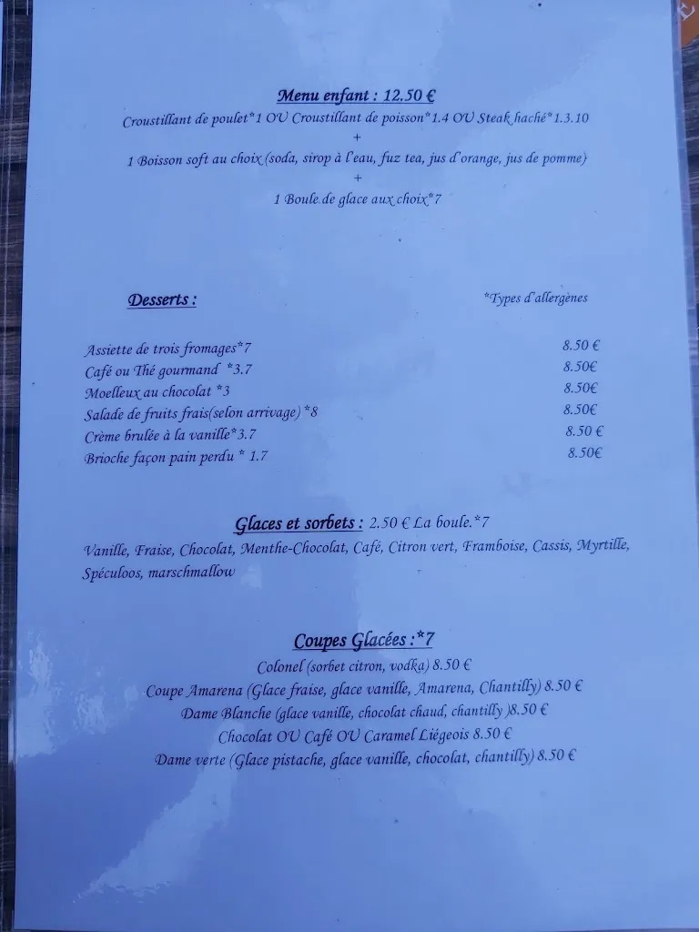 Menu_Restaurant Chez Françoise_Épernay_image_3