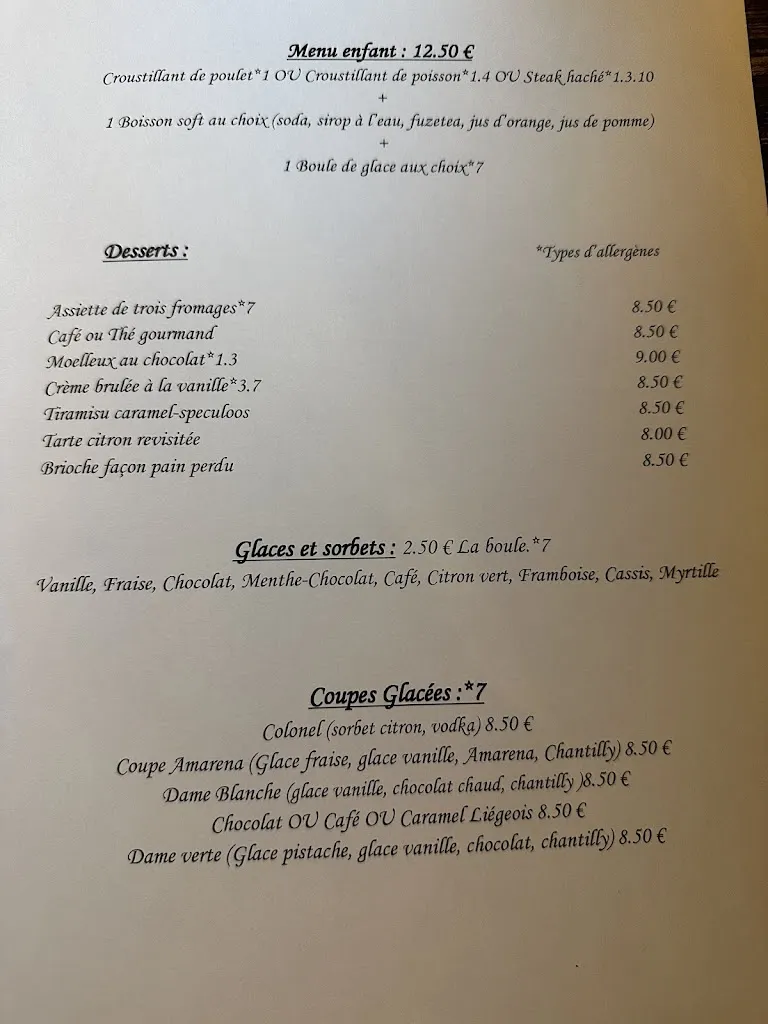 Menu_Restaurant Chez Françoise_Épernay_image_4