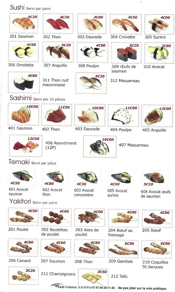 Menu_Sushi Epernay_Épernay_image_4
