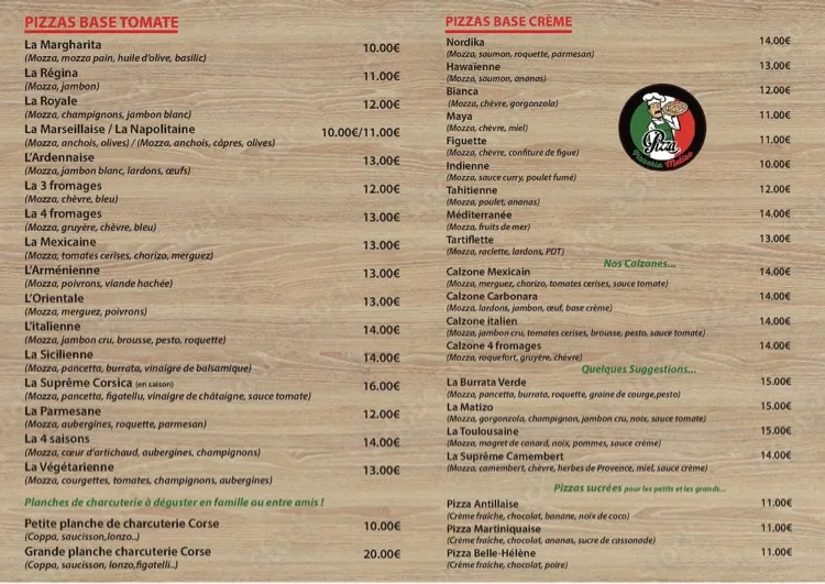 Menu_Pizzéria Matizo_Fromelennes_image_1