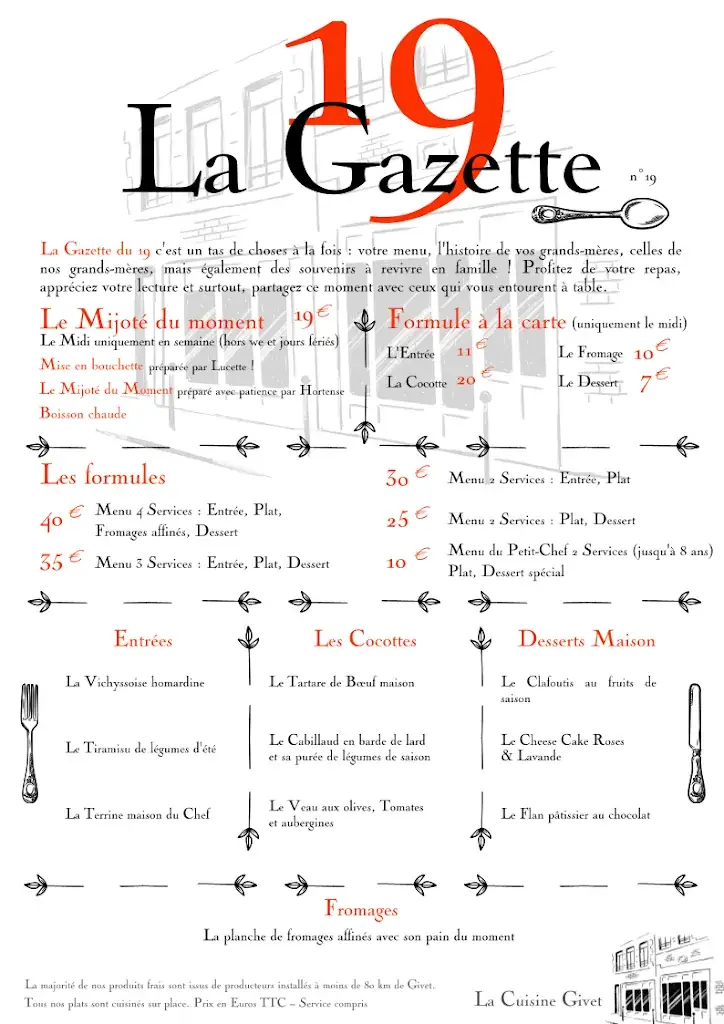 Menu_La Cuisine du 19_Givet_image_1