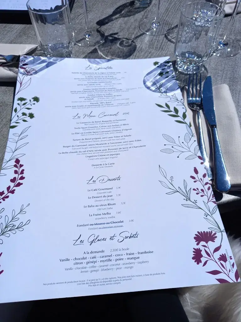Menu_Restaurant Le Carrousel_Chamonix-Mont-Blanc_image_4