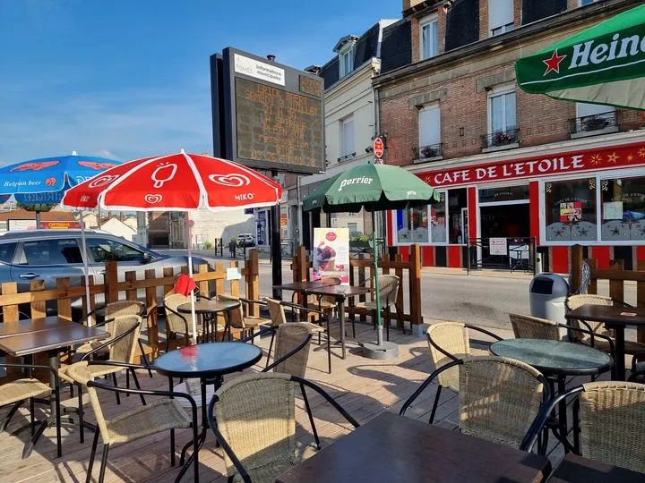 Café de l’étoile : Bar, Brasserie, Restaurant restaurante en Fismes