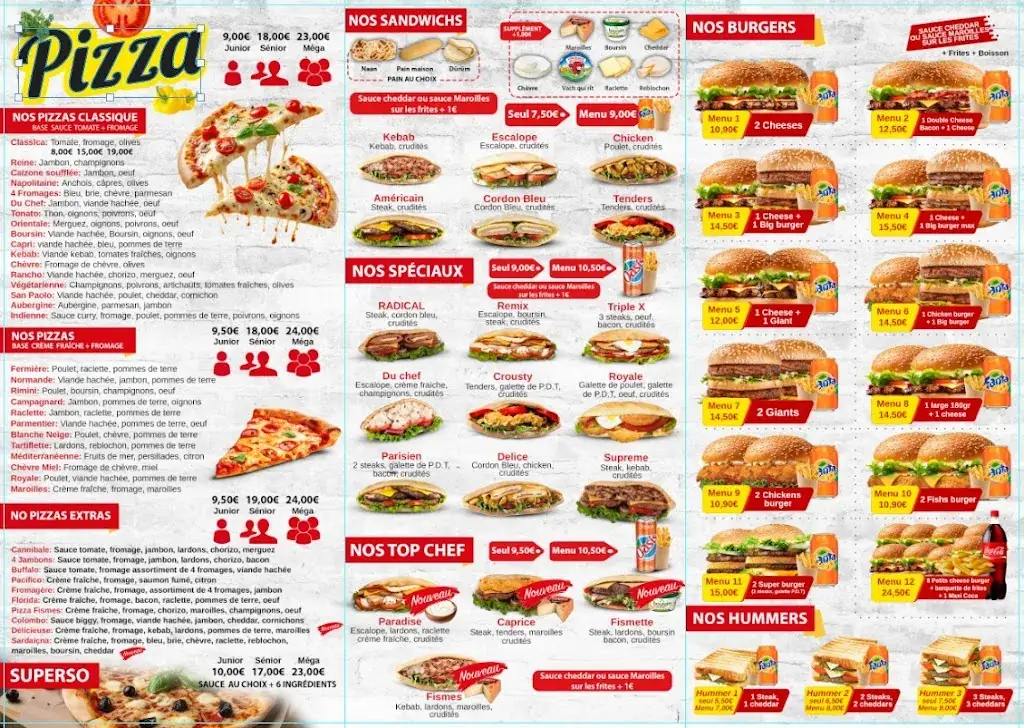 Menu_Paradise Pizza, Kebab Fismes_Fismes_image_4