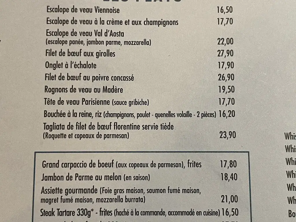 Menu_Le Charolais Restaurant à Mondelange_Mondelange_image_4