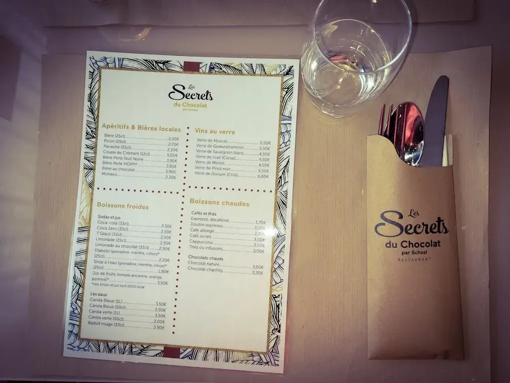 Menu_Les Secrets du Chocolat - Le Restaurant_Geispolsheim_image_3