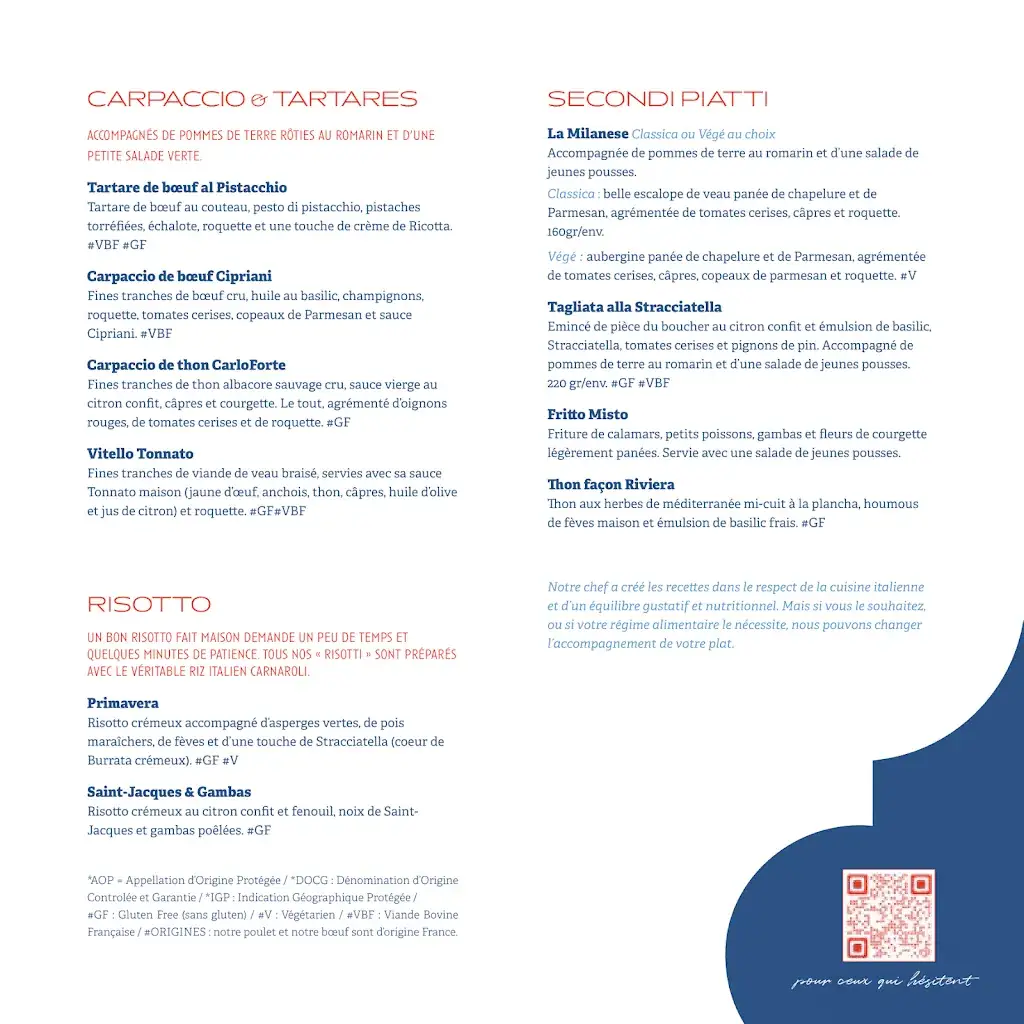 Menu_IL RISTORANTE - le restaurant italien de Strasbourg_Geispolsheim_image_2