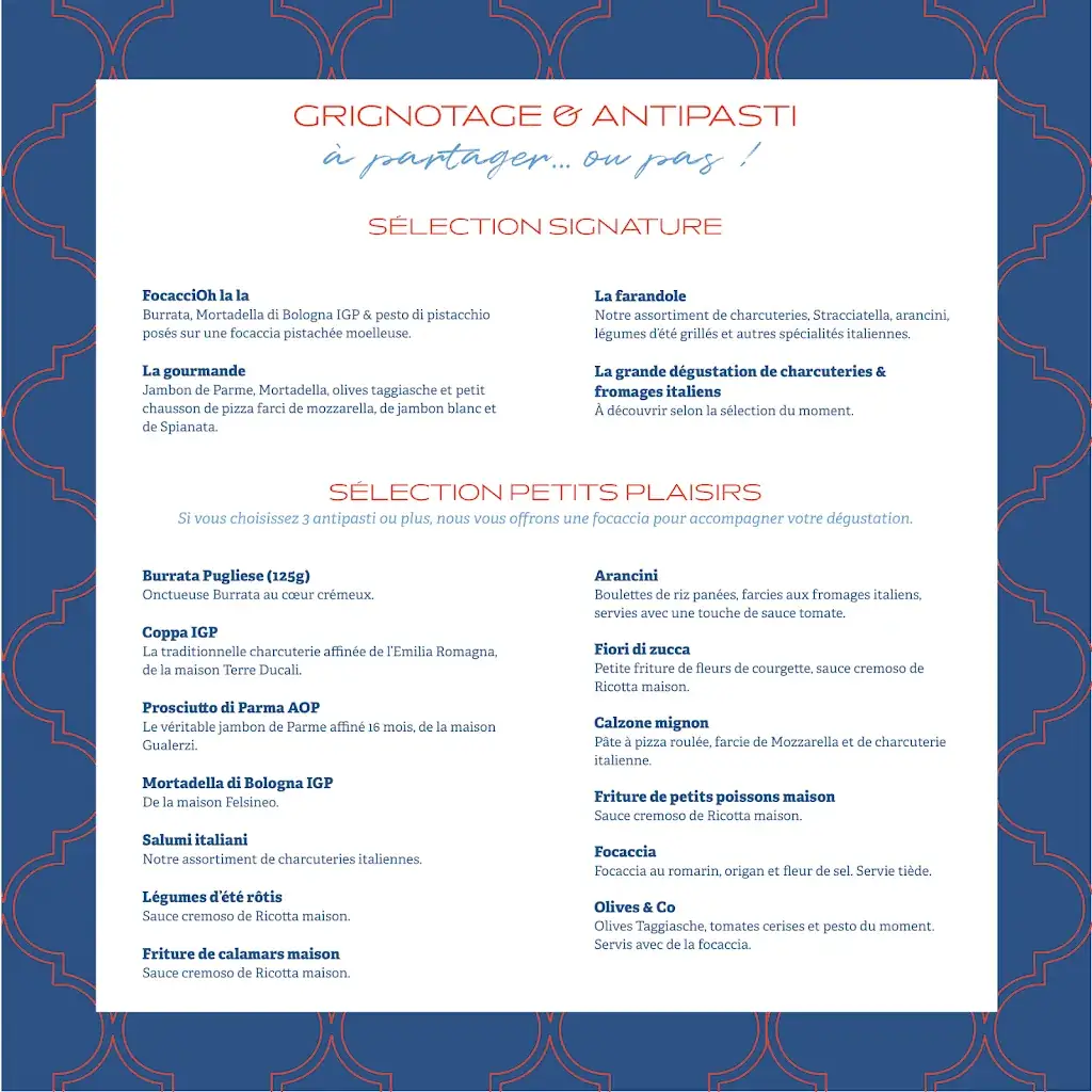 Menu_IL RISTORANTE - le restaurant italien de Strasbourg_Geispolsheim_image_4