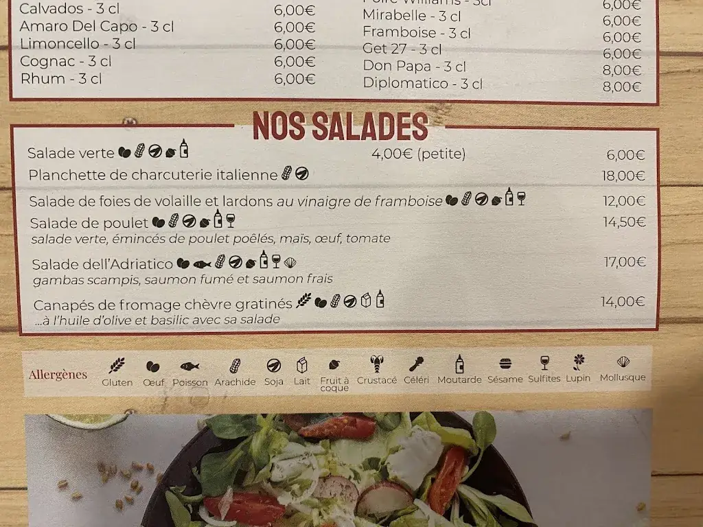 Menü_Da Giorgio_Geispolsheim_Bild_4