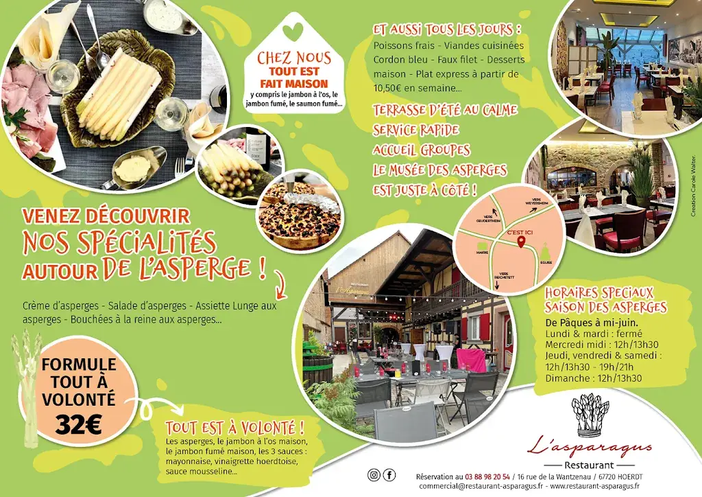 Menu_Restaurant L'asparagus - Hœrdt_Hœrdt_image_2