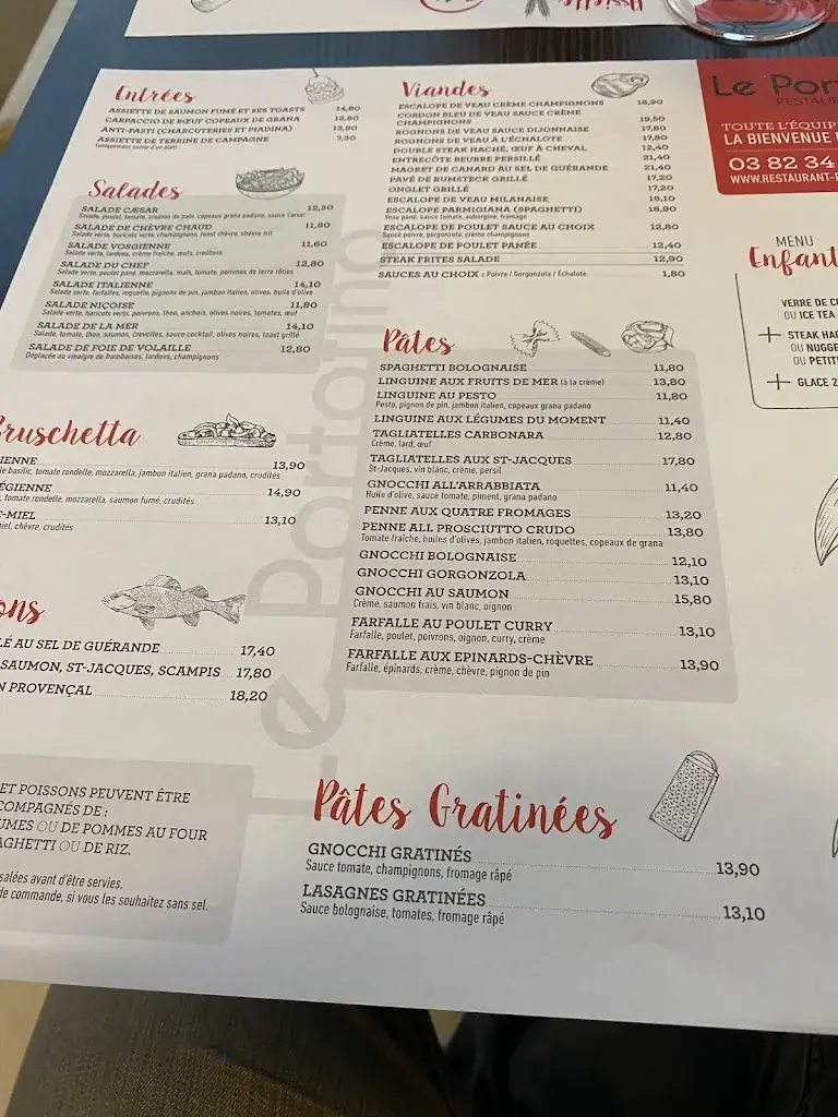 Menu_Le Portofino_Fameck_image_2