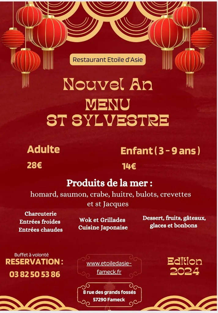 Menu_Restaurant Etoile d'Asie_Fameck_image_1