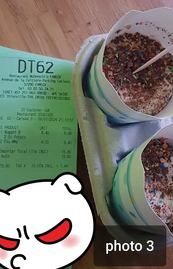 Menü_McDonald's_Fameck_Bild_1