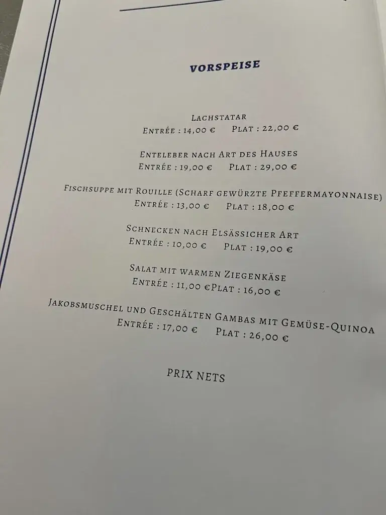 Menu_Restaurant Au Pont de l'Ill - La Wantzenau_Wantzenau_image_1