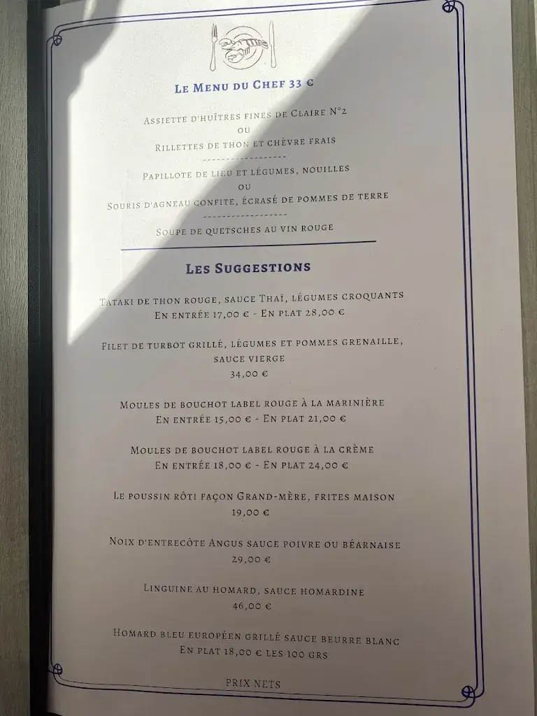 Menu_Restaurant Au Pont de l'Ill - La Wantzenau_Wantzenau_image_3