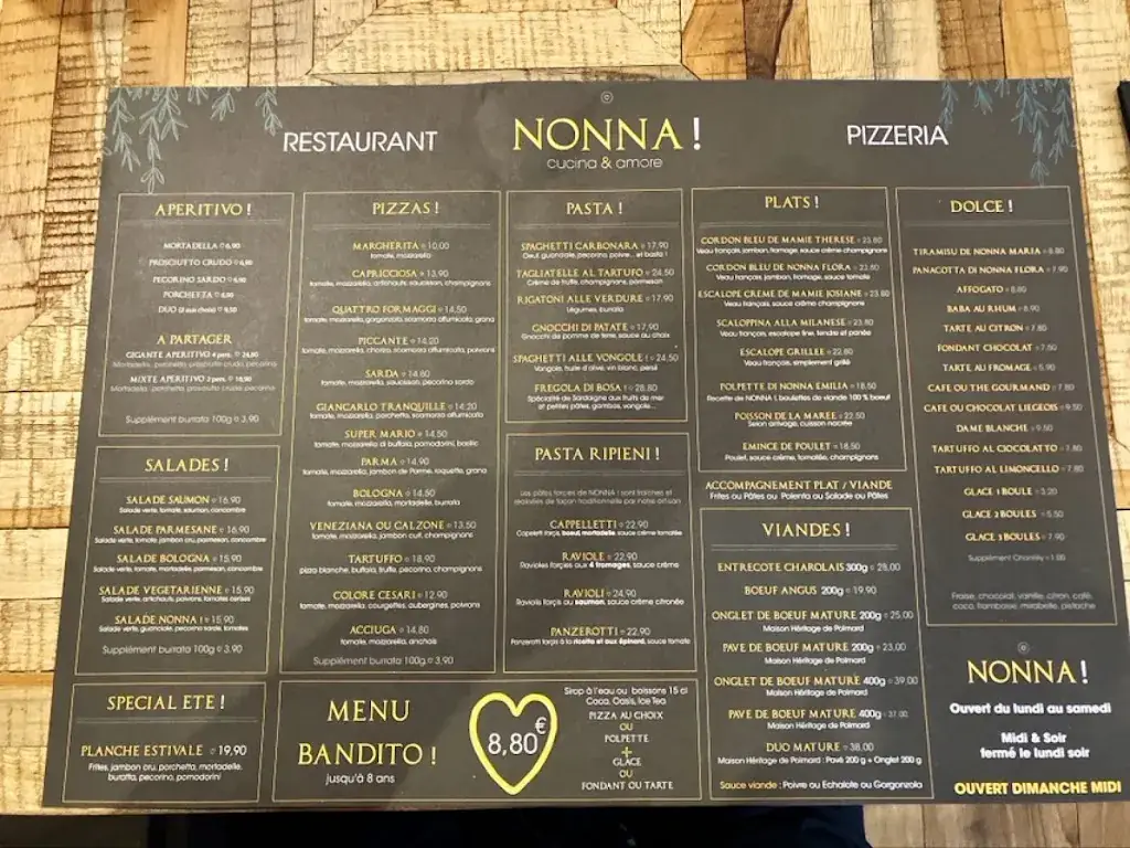 Menu_NONNA ! Cucina & Amore I Thionville_Thionville_image_4