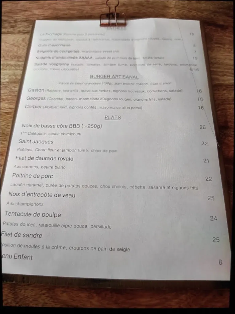 Menu_The France - Restaurant_Vitry-le-François_image_1