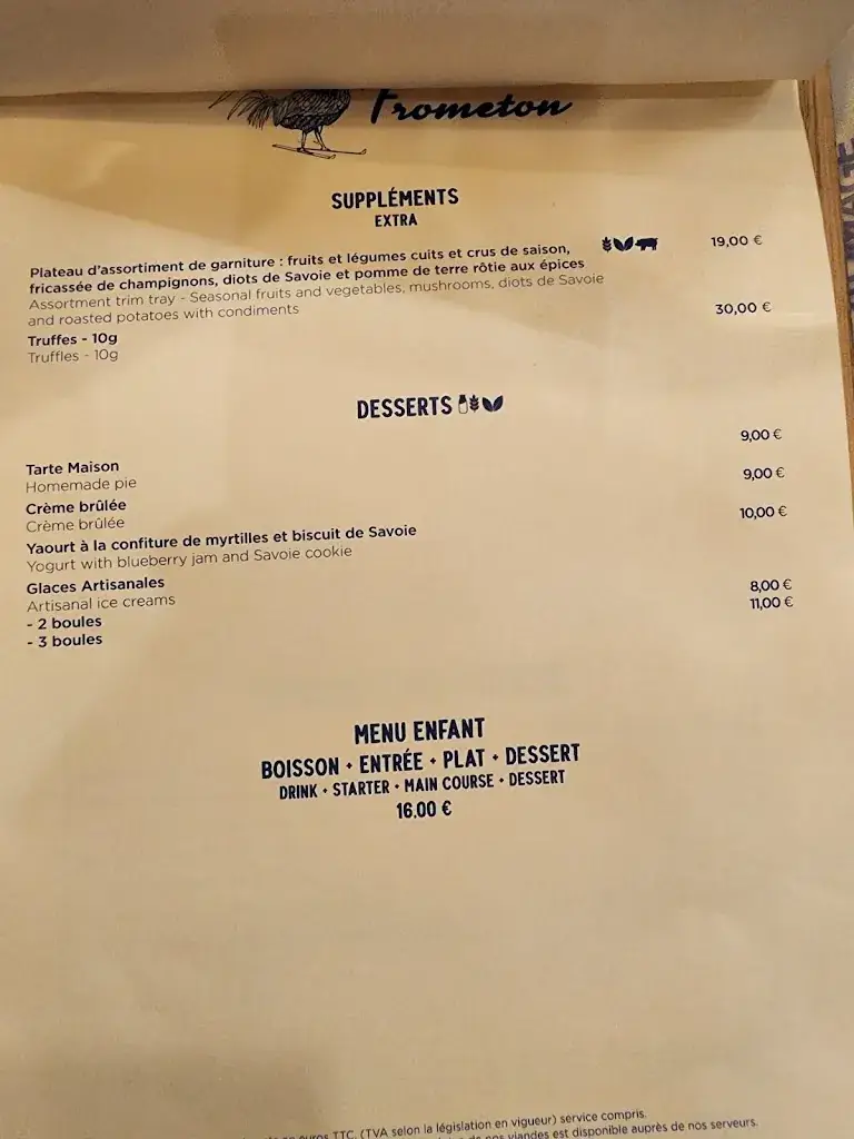 Menü_Restaurant Frometon_Chamonix-Mont-Blanc_Bild_3