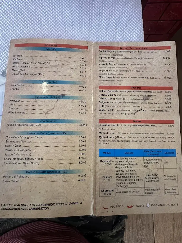 Menu_La Cave à Naan_Vitry-le-François_imagen_1