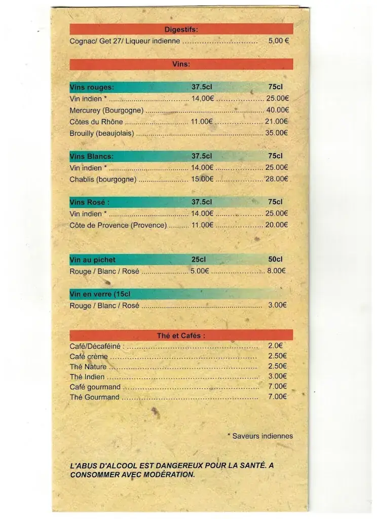 Menu_La Cave à Naan_Vitry-le-François_imagen_2