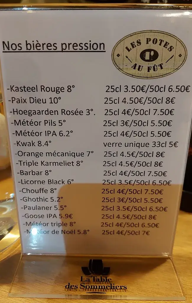 Menu_Les Potes au Fût_Molsheim_immagine_2