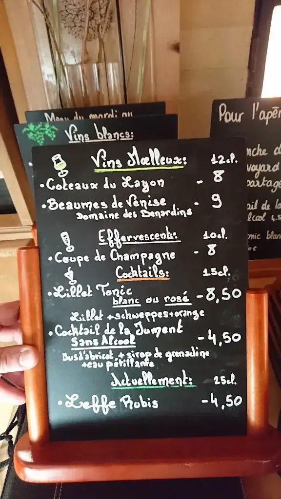 Menu_Auberge De La Jument Verte_Villey-le-Sec_image_4