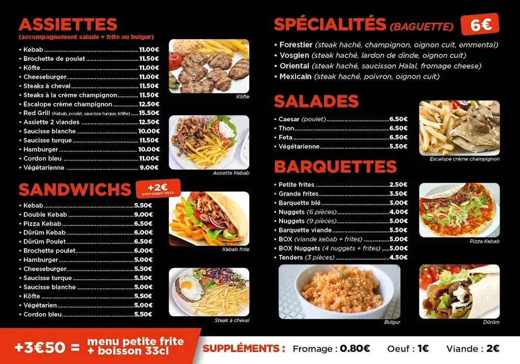 Menu_Red grill guenange_Guénange_image_1