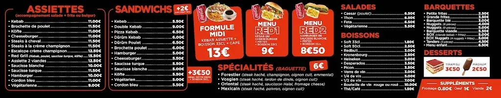 Menu_Red grill guenange_Guénange_image_2