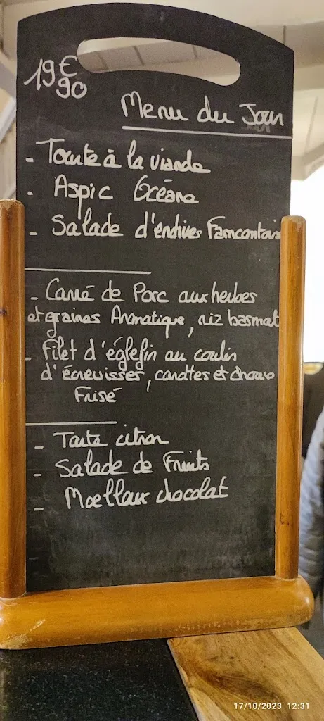 Menu_Restaurant La Mansarde_Golbey_immagine_1