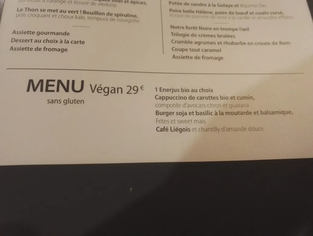 Menu_Restaurant La Mansarde_Golbey_immagine_3