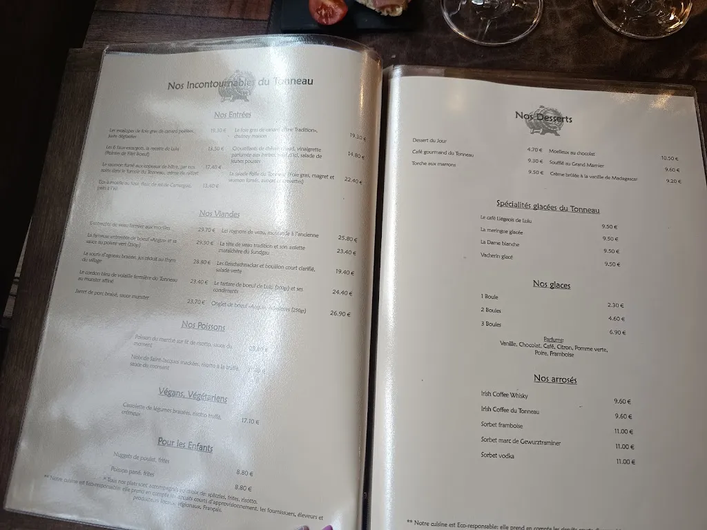 Menu_Restaurant le Tonneau_Habsheim_image_1
