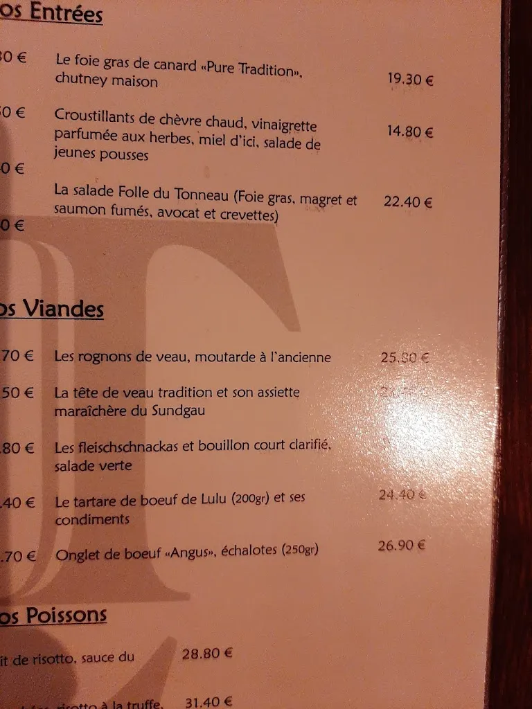 Menu_Restaurant le Tonneau_Habsheim_image_4