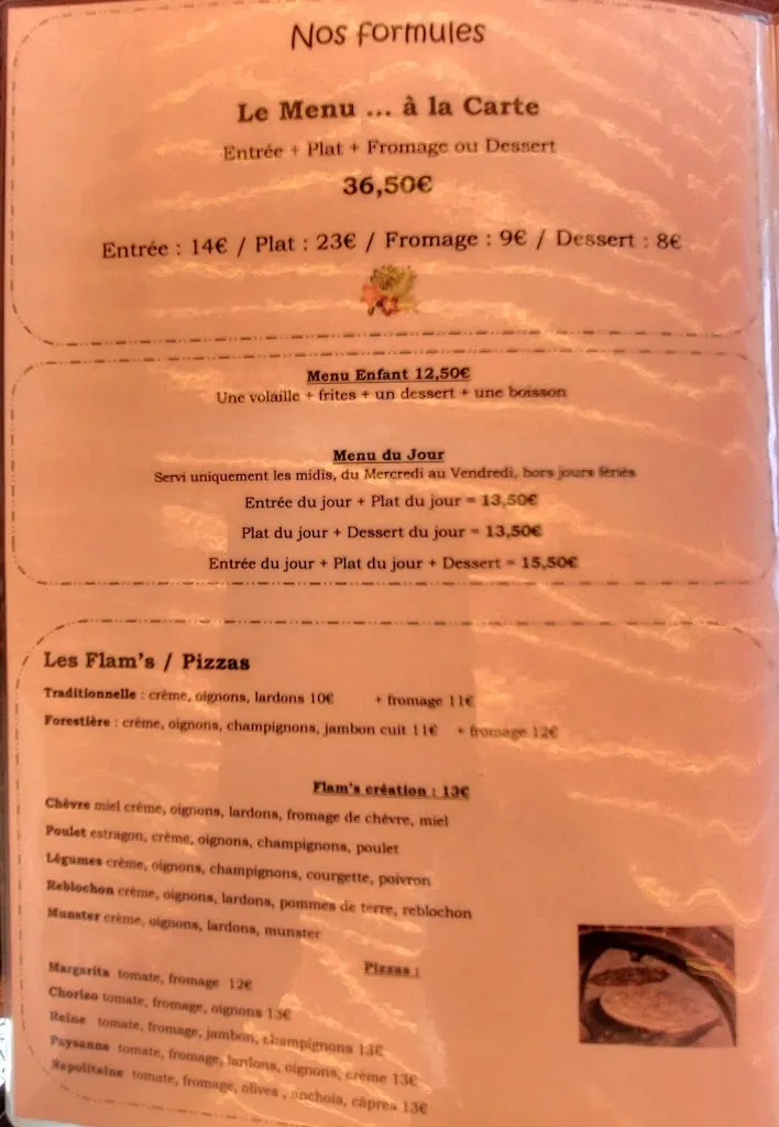 Menu_Restaurant de l'Ecluse_Grosbliederstroff_immagine_2